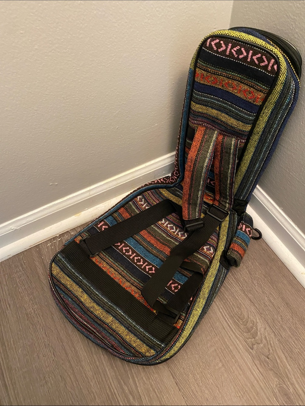 Longteam print Ukulele Tenor Bohemian bag - Picture 4 of 6